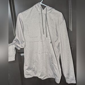 UNDER ARMOUR gray hoodie SZ LG